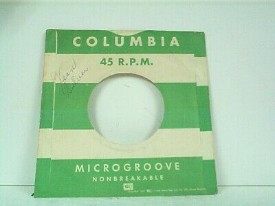 5- COLUMBIA COMPANY 45's SLEEVES  LOT # B-35