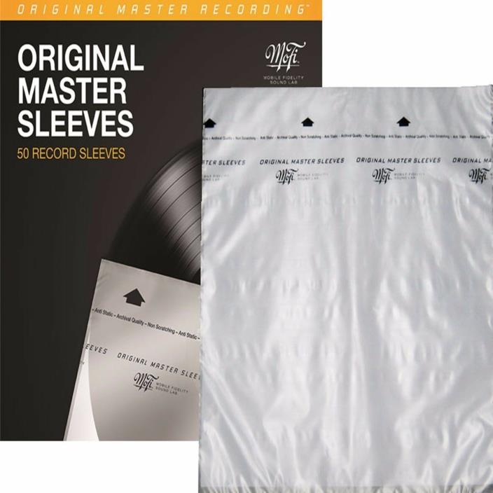 100 - Mobile Fidelity MFSL MOFI Original Master Record Inner Anti Static Sleeves