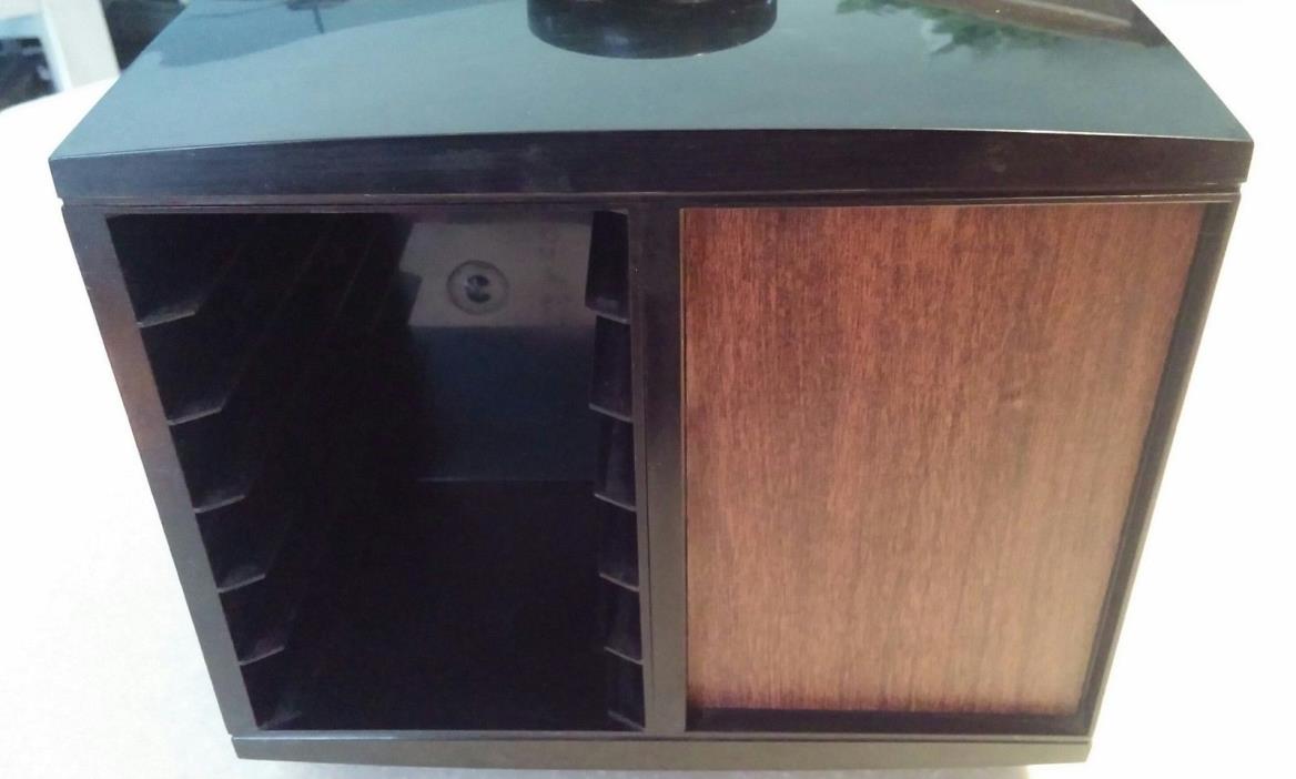 Vintage 8 Track Stowaway Carousel Lazy Susan Holds 24 Tapes