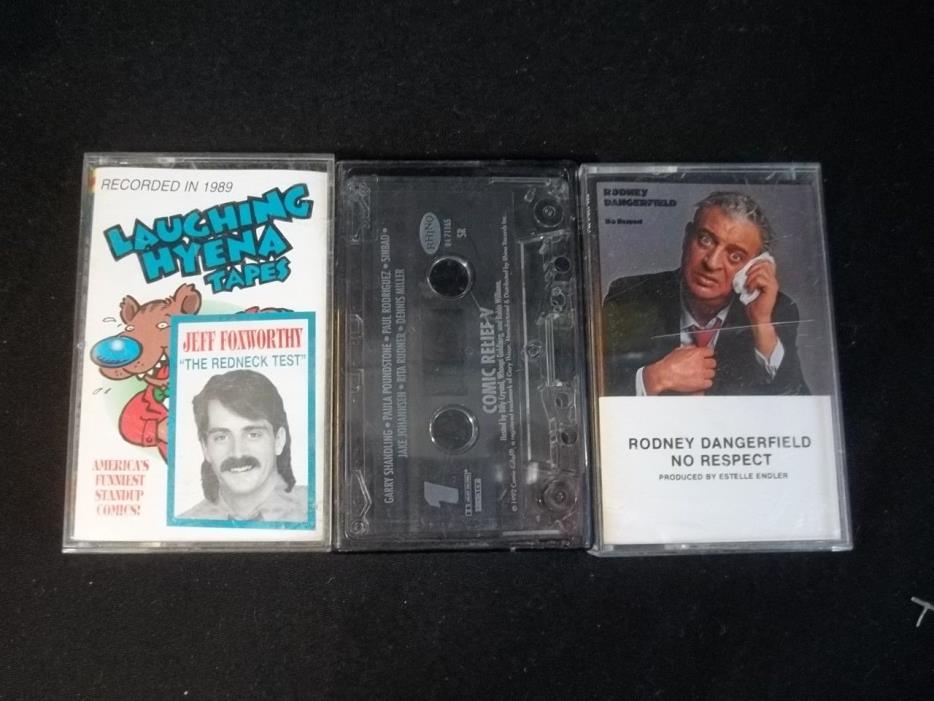 Comedy Cassette Tape Lot Dangerfield Foxworthy Comic Relief V