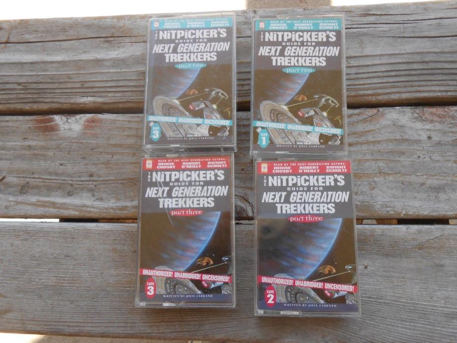 The Nitpickers Guide for Next Generation Trekkers (Cassette) 4 Mixed Tapes