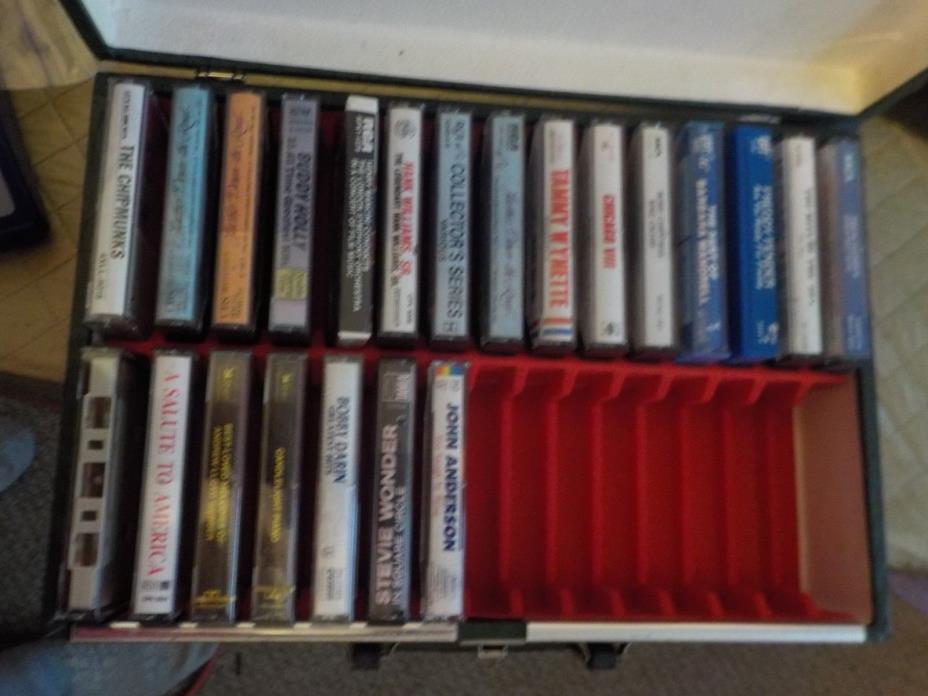 Lot of Cassettes With Case