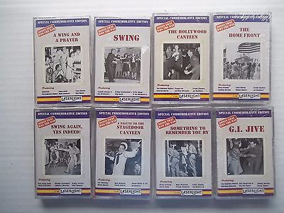 8~Cassettes~ Won the War~Swing~Swing Again, Yes Indeed~Home Front~Wing & Prayer