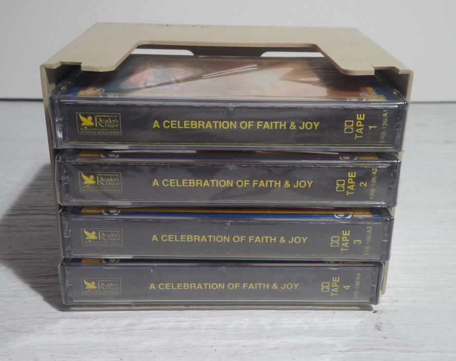 SEALED! Celebration of Faith & Joy- Readers Digest Cassette Tapes