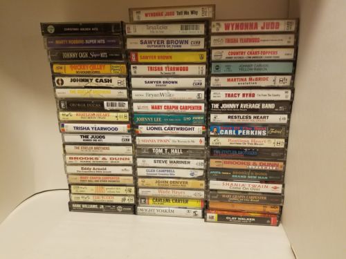 52 COUNTRY CASSETTE LOT
