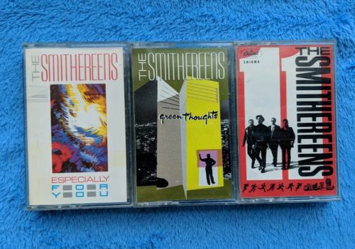 THE SMITHEREENS 3 Cassette Tapes Rock 1980's Especially For You Green Thoughts