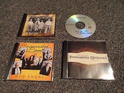 3 CD lot christian religious music Resurrection Bound --NICE! + free dvd-r &cd-r