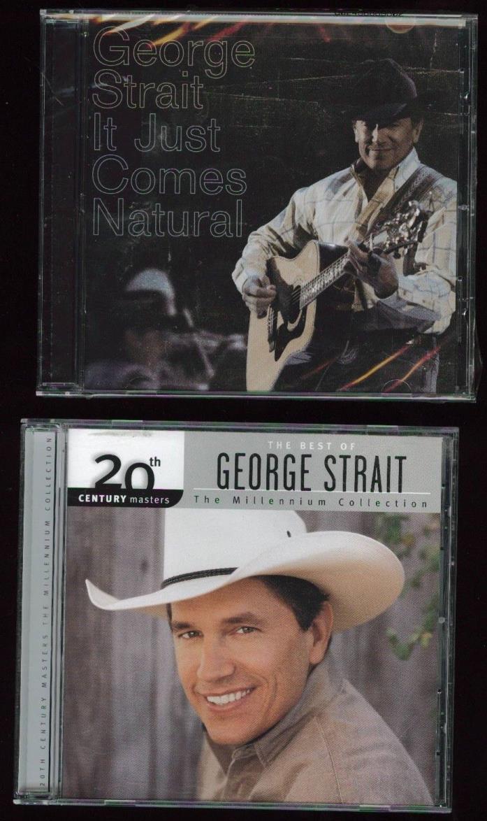 Collection of 2 George Strait CD's