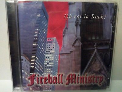 Fireball Ministry Où Est La Rock? CD Stoner Rock Bong Load Record RARE Megadeth