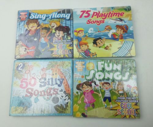 Sing-Along Children's Songs CD Lot 7 Disc Fun Silly School Playtime Sonoma New