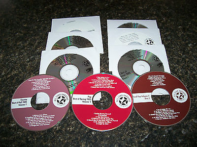 Allstar karaoke lot of 10 cd's