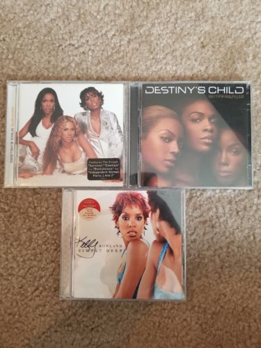 Destiny's child Kelly Rowland 3 cd lot w/bonus disc beyonce