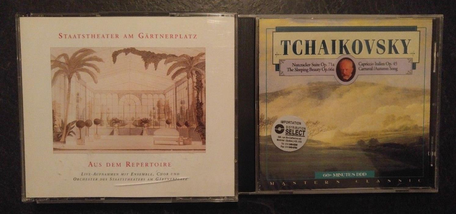 Classical Music - Tchaikovsky & Gartnerplatz - 3 CD Lot Set - Fast Shipping!