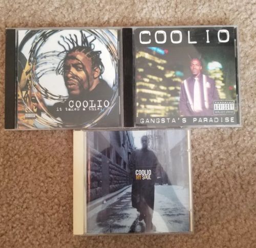 Coolio 3 cd lot it takes a theif, gangstas paradise, my soul