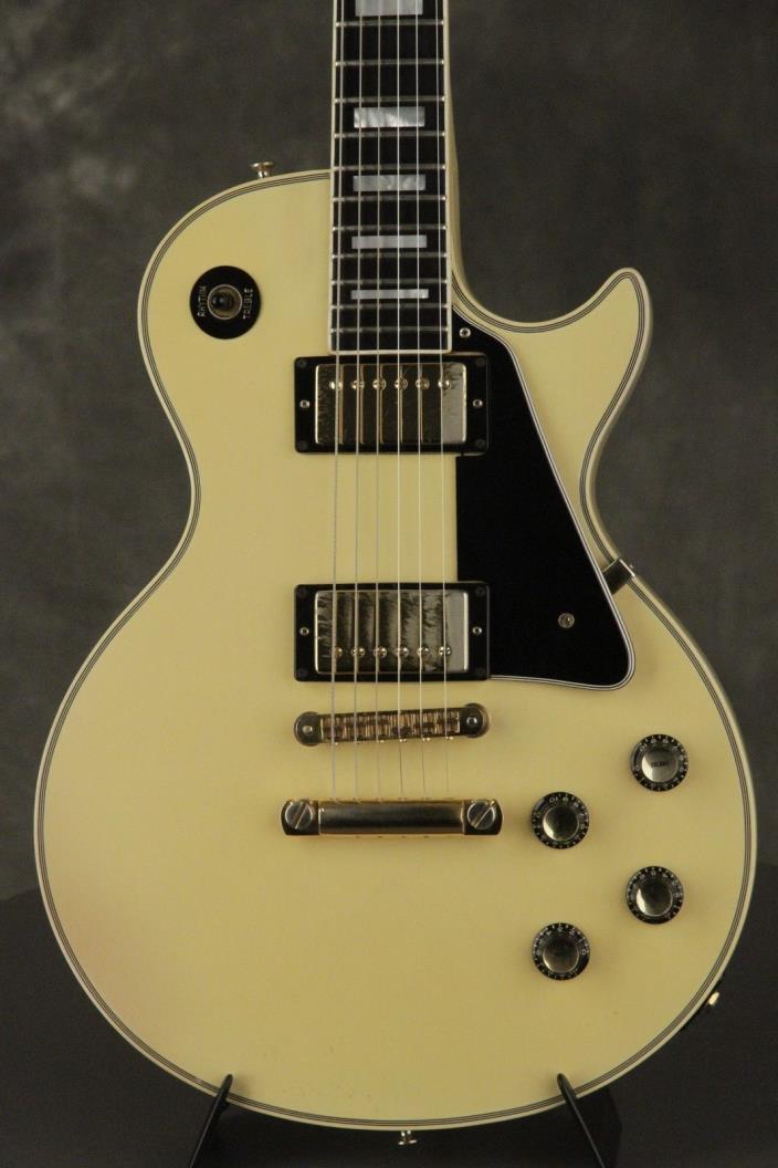 all original 1978 Gibson Les Paul Custom WHITE!!! one piece body