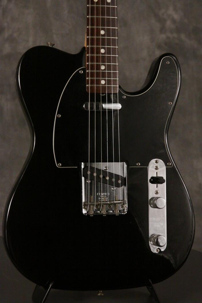 1982 Fender Telecaster BLACK with ROSEWOOD FRETBOARD!!!