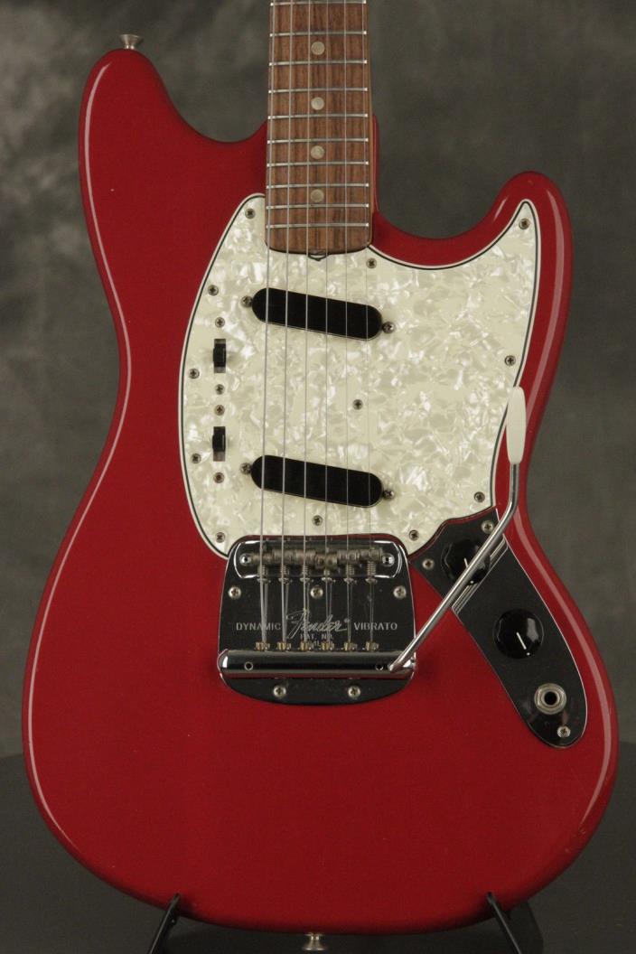 all original 1967 Fender MUSTANG Red w/orig. hardshell case
