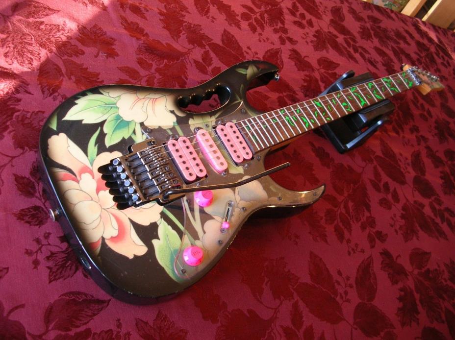 1988 Ibanez Jem 77FP  Floral Pattern All Original Collector Investment Guitar