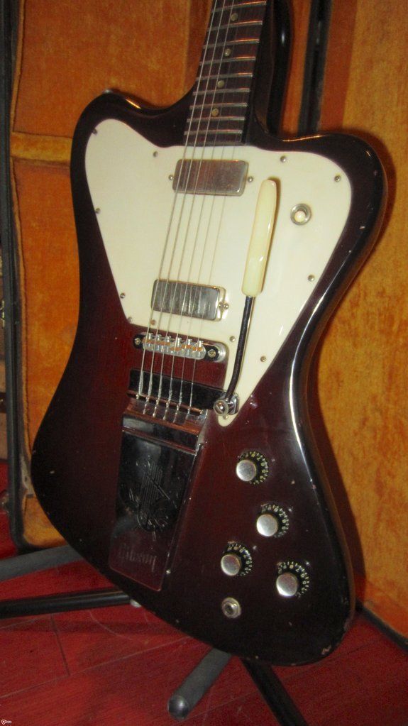 Vintage 1965 Gibson Firebird V Electric Guitar w/ Original Case Mini Humbuckers