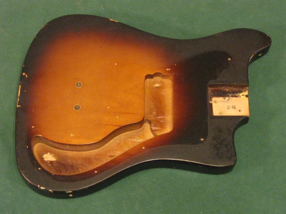 Vintage 1960s KAY USA Vanguard Guitar BODY
