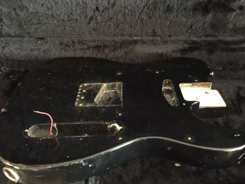 100% Original Black 1971 Fender Telecaster Custom Color Body Great Condition