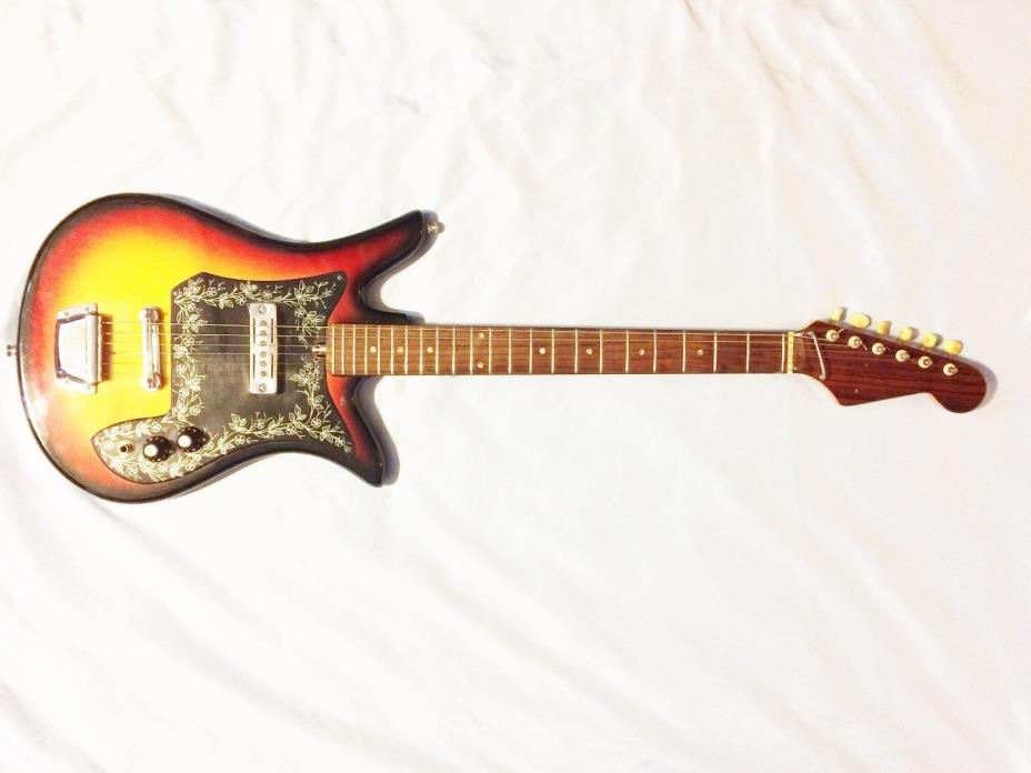 Vintage Teisco Del Ray E110