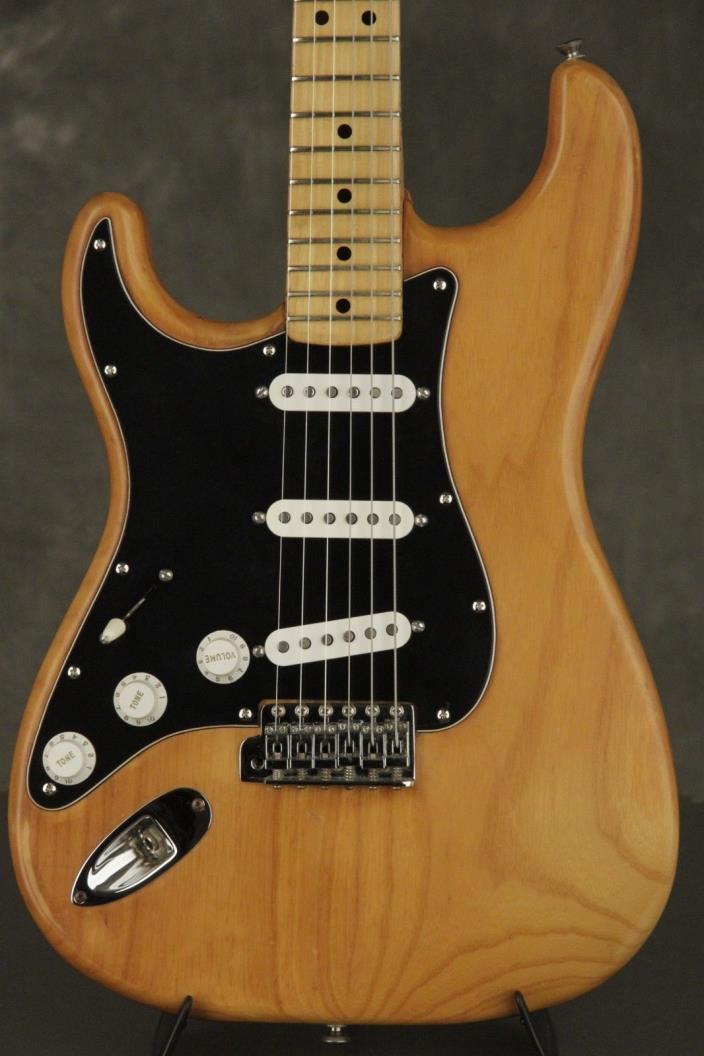 1976 Fender Stratocaster LEFT-HANDED Natural with Custom Shop pickups