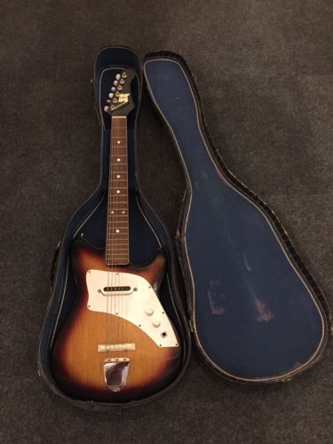 1960s Vintage Kent Polaris I Model 540 Electric Guitar
