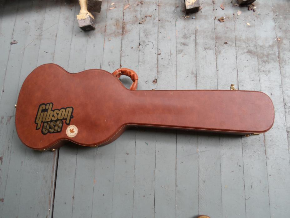 Vintage Gibson SG Brown Pink Inner Guitar Case