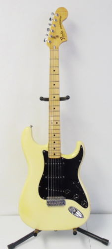 Vintage USA 1978 Fender Stratocaster Olympic White w/ Original Case ~ Free Ship