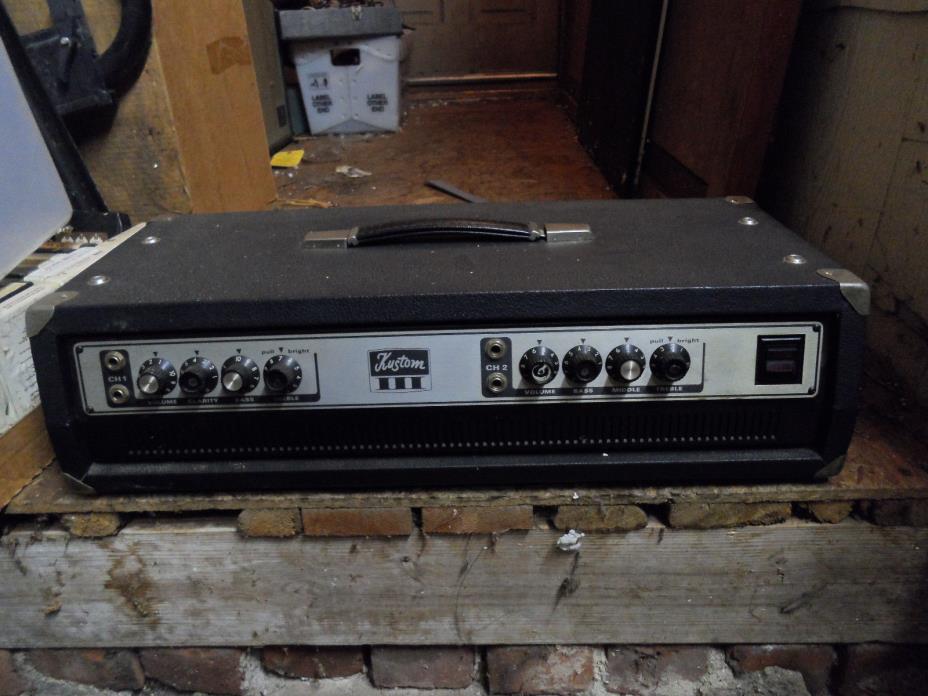 Vintage Kustom III Amplifier