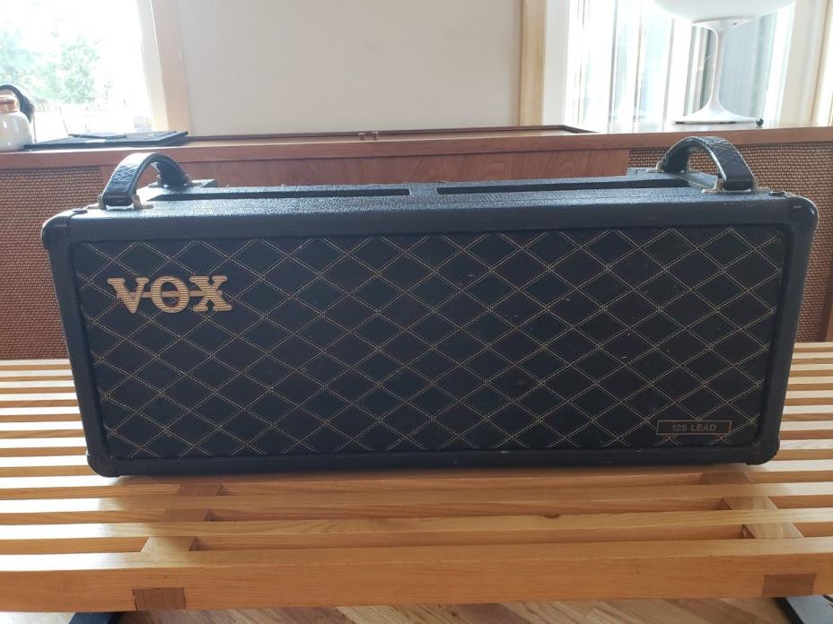 Rare 1980 Vox Lead 125 tube amplifier - AC50 sound.