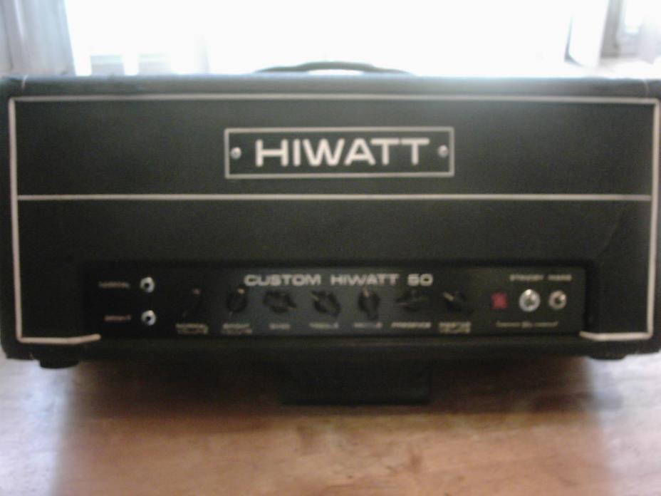 1982 HIWATT Custom 50 DR504 Tube Head,