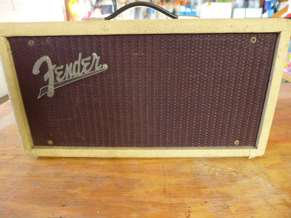 Fender vintage 6G15 blonde reverb unit from 1965 - Excellent condition.