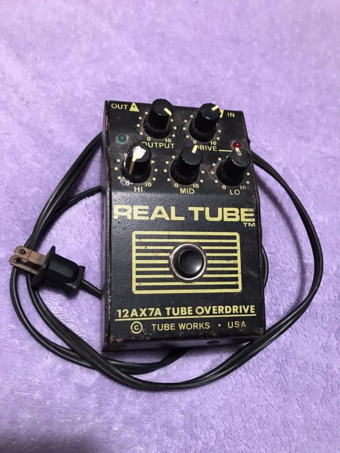 Real Tube 12AX7A Overdrive Tube Works USA Vintage
