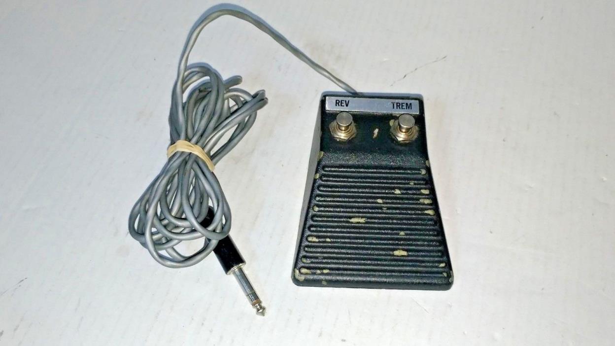1960's Vintage Amp Foot switch Trem Reverb
