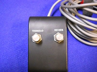 Gibson Vintage Guitar Amplifier Foot Switch 1960's