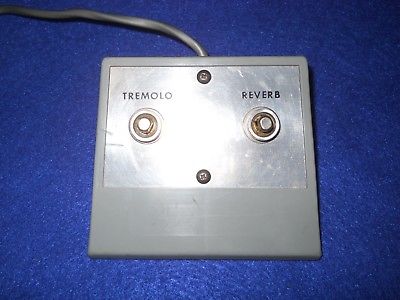 Vintage Silvertone  1464 1465 1484 1485 Guitar Amplifier Foot Switch 1960's