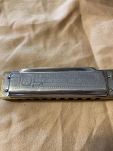 Vintage M. Hohner Blues Harp Harmonica Key of E