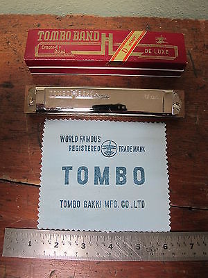 Vintage Tombo Dragon-fly Brand DeLuxe Harmonica Special Made For Concert Dm