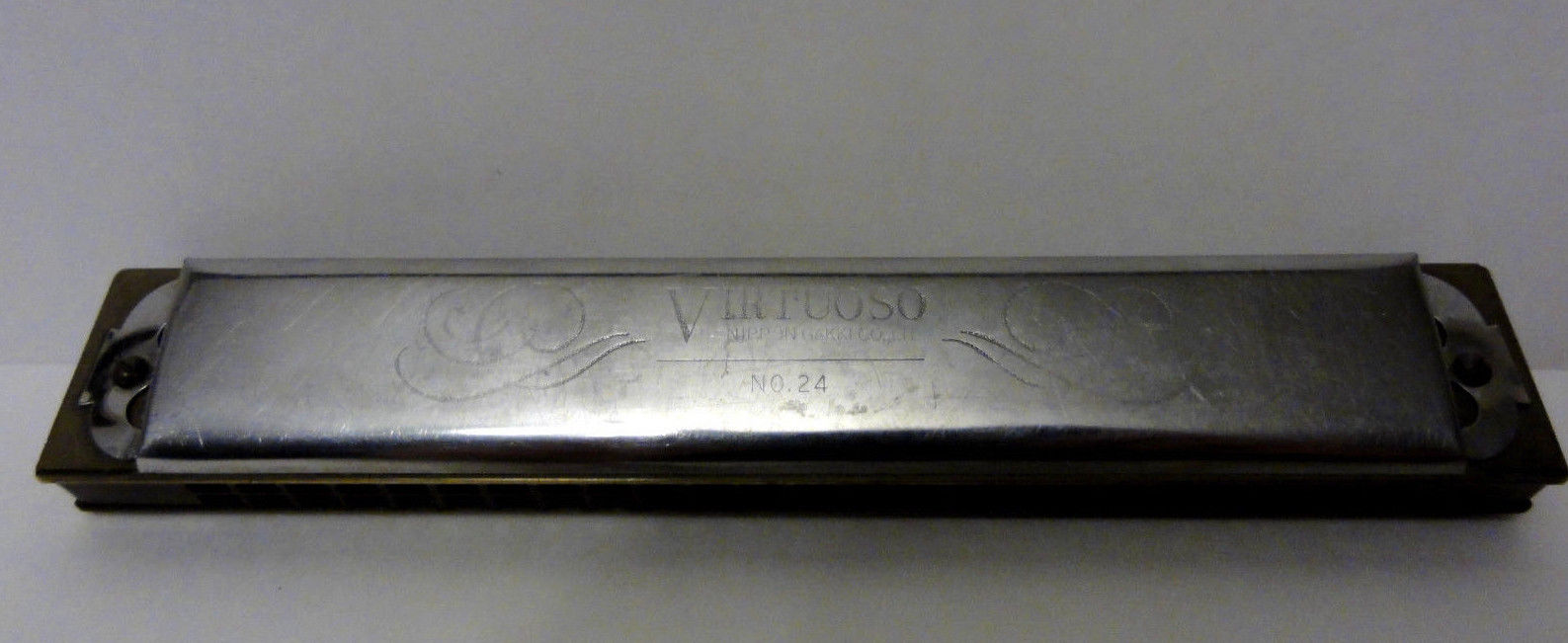Vintage Yamaha Virtuoso Harmonica Harp No. 24 a440 Nippon Gakki Co. Japan