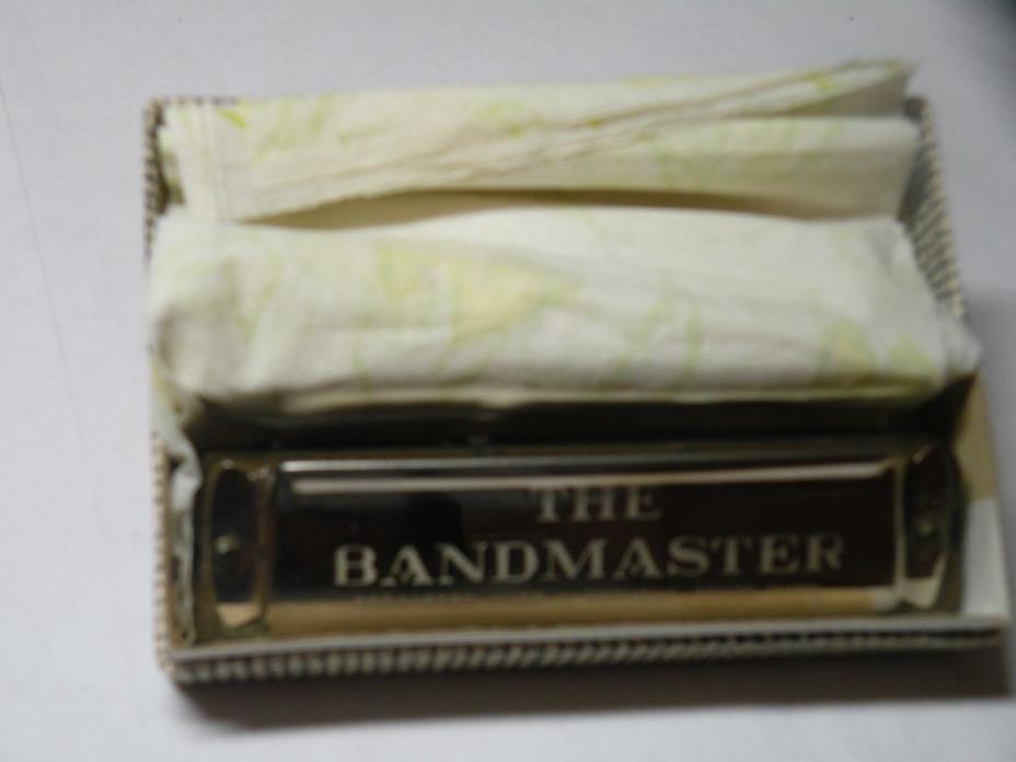 'The Bandmaster' Harmonica (G)  Made in Germany - Excellent Condition With Box