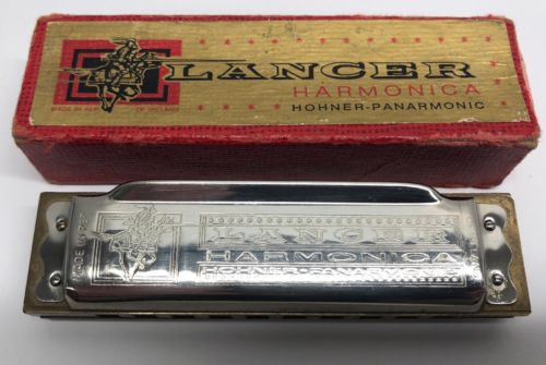 Vintage Lancer Harmonica Made In Republic of Ireland Key of G Hohner Panarmonic
