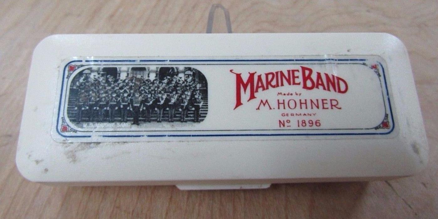 Marine Band Harmonica by M. HOHNER No.1896 Germany 