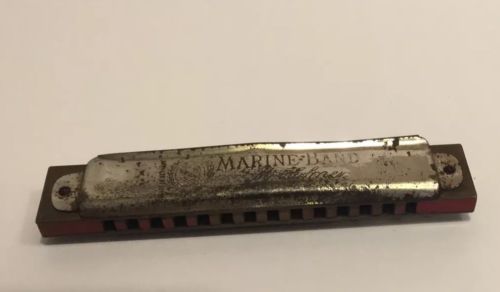 Vintage Marine Band Harmonica