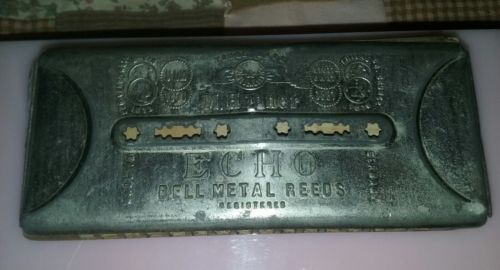 ANTIQUE HOHNER ECHO HARMONICA..SOUNDS AMAZING!!!