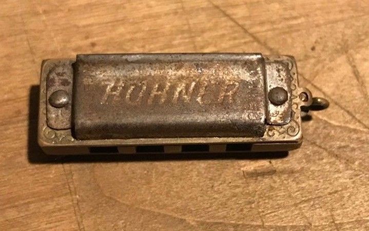 Vintage Hohner Mini Harmonica Made in Germany