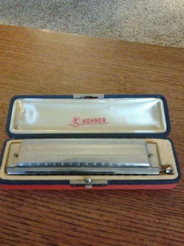 Vintage Hohner 64 chromonica 4 chromatic octaves professional model Germany