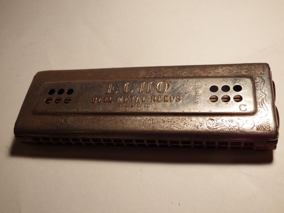 Hohner Echo Harp Key C + G Double Side Tremolo Harmonica