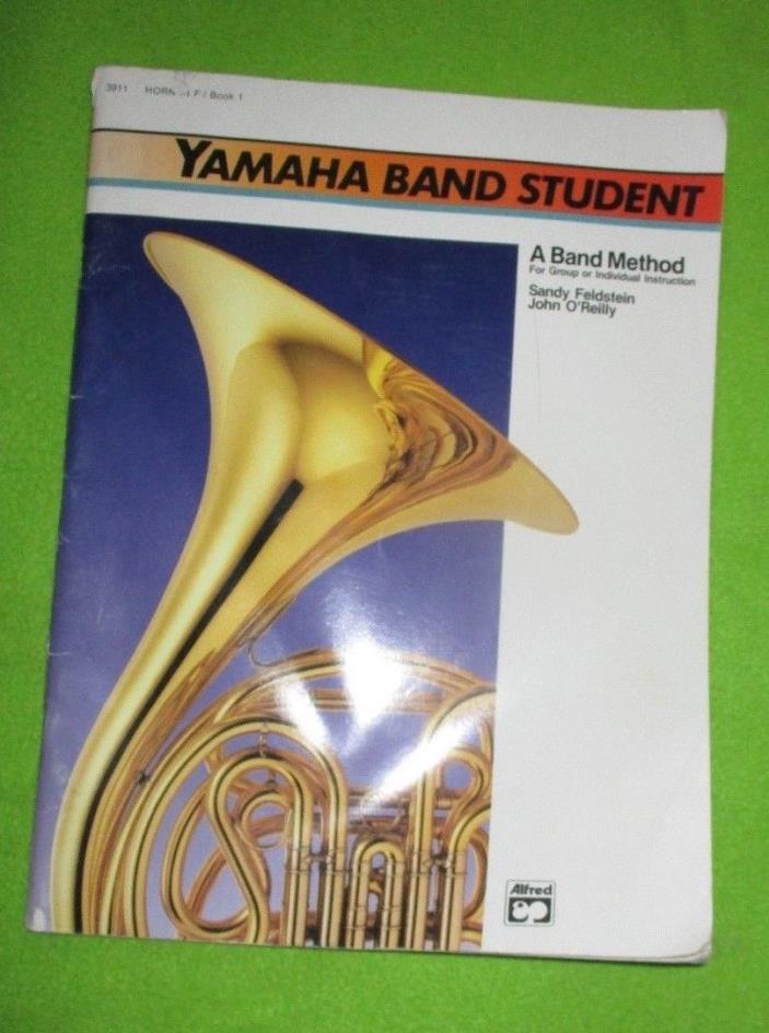 Book: Yamaha Band Student Horn in F, Book 1 beginning marching concert